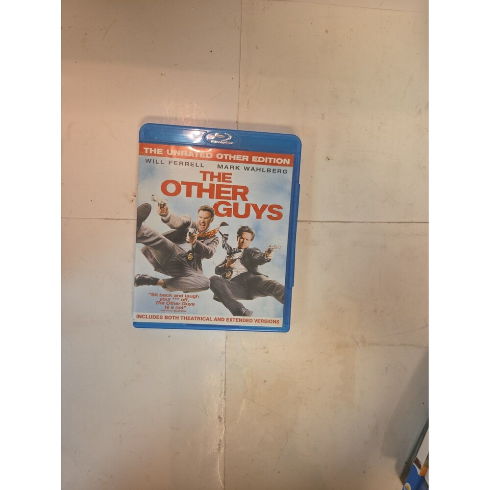 The Other Guys Unrated Other Edition Blu-ray Will Ferrell Mark Wahlberg